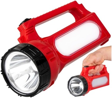 LATARKA SZPERACZ REFLEKTOR LED AKUMULATOROWA SOLARNA SIECIOWA VAYOX