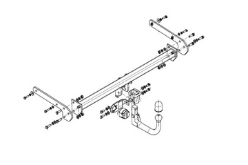 NOVÝ ODEPÍNACÍ ZAŘÍZENÍ(HÁK) TÁŽNÝ DO SUZUKI VITARA LY SUV 5 DRZ. 2018- STEINHOF