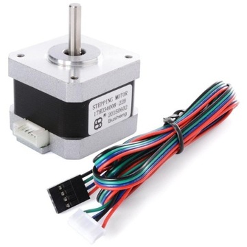 Silnik krokowy NEMA17 - 17HS4401 - do drukarki 3D, CNC, RepRap 42mm