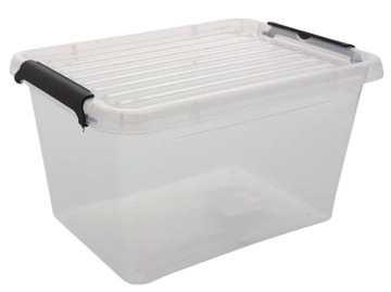 PLASTIKOWE PUDEŁKO POJEMNIK Z POKRYWKĄ 2L