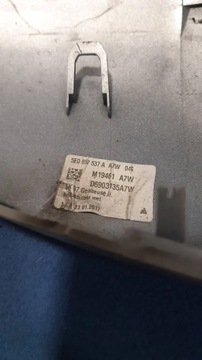 SKODA OCTAVIA III КОРПУС ЗЕРКАЛА ЛЕВЫЙ 5E0857537A