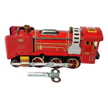 Clockwork Train Model Toy Simulation Model Collection for Boy Birthday