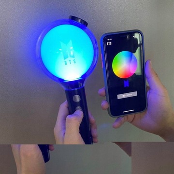Приложение BTS Lightstick Glow StickApp Bluetooth-соединение