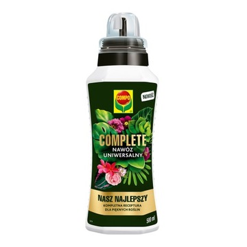 Nawóz do roślin DOMOWYCH ZIELONYCH 500ml COMPLETE