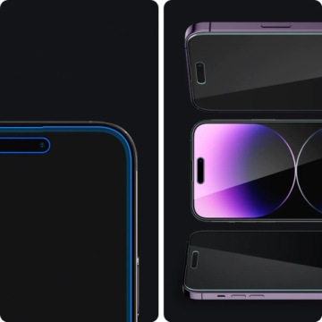 Закаленное стекло для iPhone 14 Pro Max Spigen EZ Fit