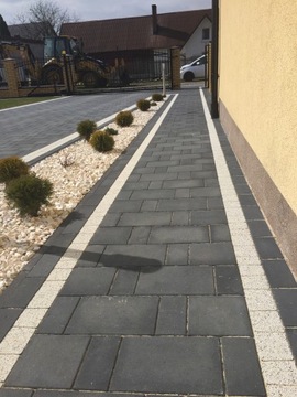 Брусчатка Террасная плитка Montana Графит 6 см