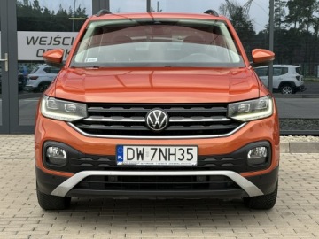 Volkswagen T-Cross SUV 1.0 TSI 110KM 2021 Volkswagen T-Cross SalonPL! LED, Czujniki Asystent, zdjęcie 4