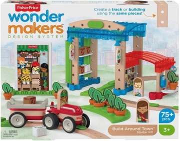 Городской трековый поезд Fisher Wooden BLOCKS