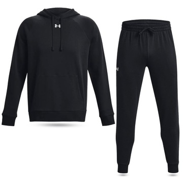 BLUZA MĘSKA UNDER ARMOUR SPODNIE DRESOWE BAWEŁNA KOMPLET DRES ZESTAW SPORT