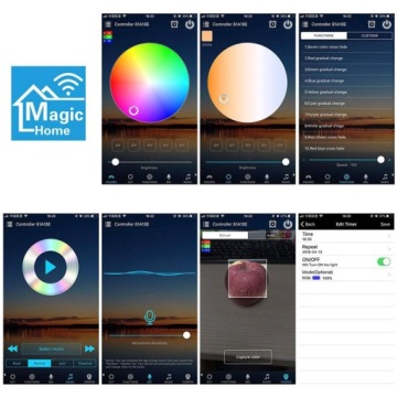 КОНТРОЛЛЕР СВЕТОДИОДНЫХ ЛЕНТ RGB WIFI ANDROID IOS