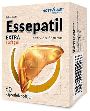 ESSEPATIL EXTRA SOFTGEL 60 KAPSUŁEK REGEN. WĄTROBY