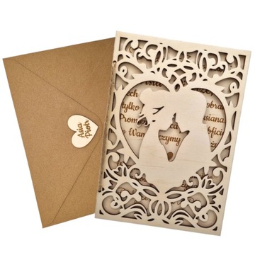 ПЕРСОНАЛИЗИРОВАННАЯ СВАДЕБНАЯ ОТКРЫТКА СВАДЕБНЫЙ ПОДАРОК