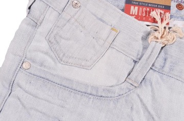 MUSTANG spodenki BLUE jeans CROPPED KELLY_ W32