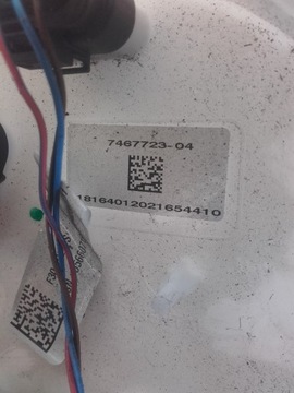BMW 3 F30 ČERPADLO PALIVA 7467723 330E 2.0 TB