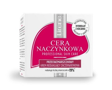 Lirene cera naczynkowa krem przeciwzmarszczkowy