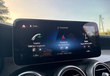 Mercedes GLC C253 Coupe Facelifting 2.0 220d 194KM 2020 Mercedes-Benz GLC AMG 4Matic MiltiBEAM Alu19 Kamera Virtual Navi Serwis Pi, zdjęcie 30