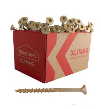 WKRĘTY CIESIELSKIE 5x80 TORX ŁEB STOŻKOWY
