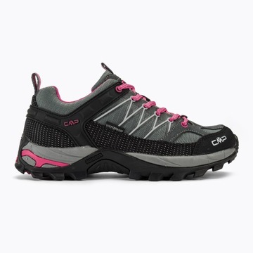 Buty trekkingowe damskie CMP Rigel Low grey/fuxia/ice 40 EU