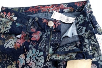 Desigual floc jeansy damskie rurki rozmiar S/M