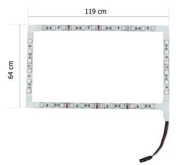 RGB 60 '' Wi-Fi светодиодная подсветка