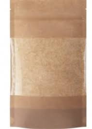 БУМАЖНЫЙ ПАКЕТ DOYPACK с ОКНОМ, МАЛЕНЬКИЙ, 100 мл