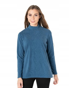 Sweter Półgolf Damski Bawełniany Golf 16513-03 XXL