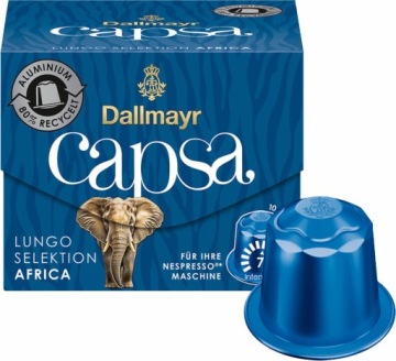 Кофе DALLMAYR NESPRESSO CAPSA Lungo SET 100 шт.