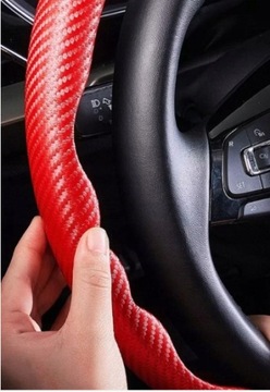 КРЫШКА РУЛЕВОГО КОЛЕСА SPORTS COVER CARBON RED