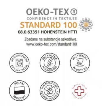 ВСЕСЕЗОННОЕ ОДЕЯЛО 220x200 + 2x ПОДУШКА 70x80 PL