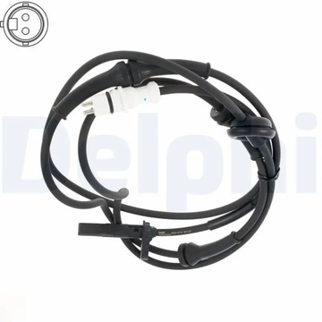 2X ČIDLA RYCHLOST KOLA ABS DELPHI ZADNÍ L+P DO FIAT GRANDE PUNTO