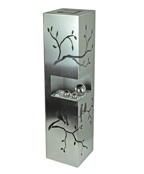 Kolumna ogrodowa lampa dekoracja metalowa