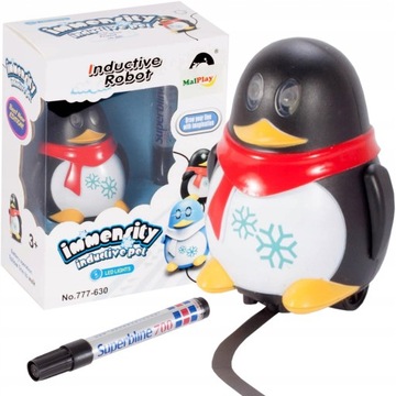 ПИНГВИН едет по трассе ИНДУКЦИЯ + ВОЛШЕБНАЯ РУЧКА