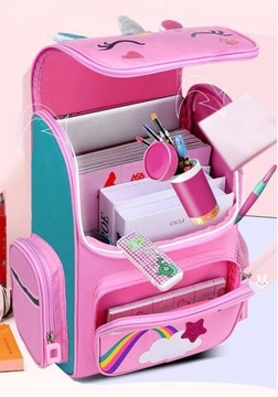 Набор школьной сумки «Единорог» с пеналом