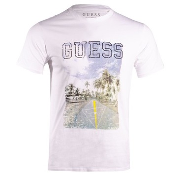 T-Shirt Męski GUESS X3VI03 KAK91
