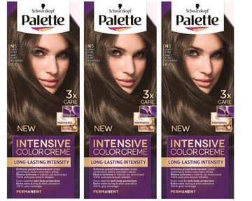 Palette Farba N5/6-0 Ciemny blond-3szt