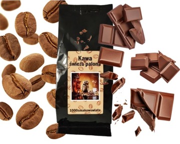 CZEKOLADOWA kawa SMAKOWA ziarnista 100 g mielona CZEKOLADA