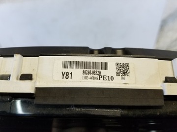 PŘÍSTROJOVÁ DESKA BUDÍKY SSANGYONG REXTON 2.2 XDI 80260-08320