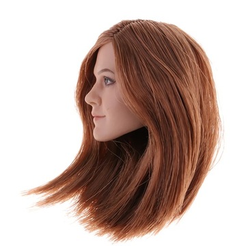 1/6 European и Head Sculpt с коротким макияжем d