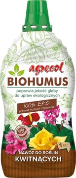 Biohumus do roślin kwitnących 0,5l Agrecol
