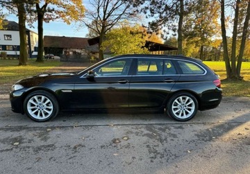 BMW Seria 5 F10-F11 Touring Facelifting 520d 190KM 2015 BMW Seria 5 Bezwypadkowy, Sportsitze 2.0 Diesel 190KM, zdjęcie 7