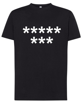 KOSZULKA t-shirt je*ać PIS ***** *** anty M