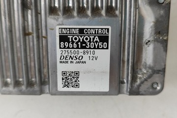 LEXUS GS MK4 L10 JEDNOTKA ŘÍDÍCÍ MOTOREM 89661-30Y50 2.5 HYBRIDNÍ 133