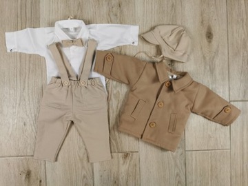 КРЕЩЕННАЯ ОДЕЖДА ДЛЯ МАЛЬЧИКОВ Пальто, размер 92.