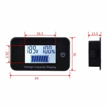 Индикатор заряда Pb Li-Ion аккумулятора