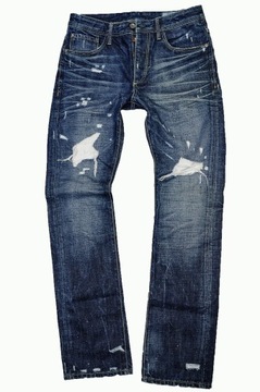 JACK&JONES TRAVIS VINTAGE JEANS spodnie męskie PREMIUM 32/34 pas 82