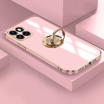 ЧЕХОЛ-ПОДСТАВКА GLAMOUR + КОЛЬЦО ДЛЯ INFINIX SMART 6 HD