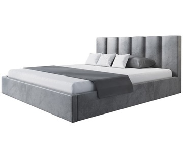 Łóżko tapicerowane TOKIO SLIM 160x200 Pojemnik