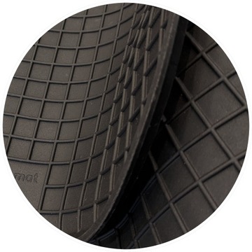 ПЕРЕДНИЕ РЕЖУЩИЕ КОВРИКИ, КОМПЛЕКТ PREMIUM RUBBER HIGH RANGE