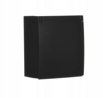 Одинарная розетка для поверхностного монтажа IP44 Simon Aquaclick