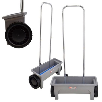 SIEWNIK ROZSIEWACZ NAWOZÓW TRAWY NASION SOLI 12L